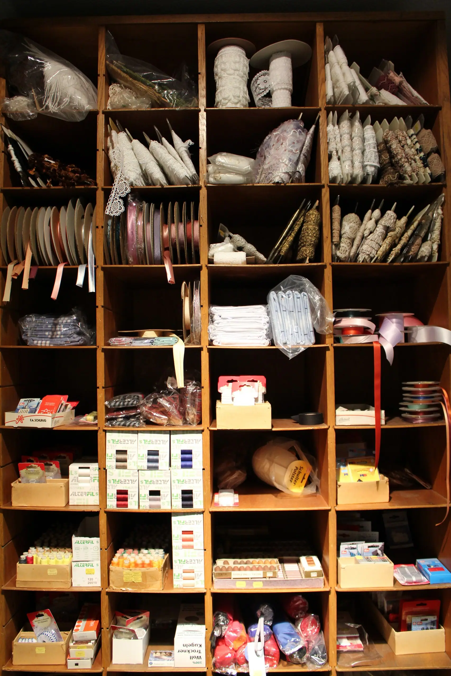 Haushaltwäsche im Modenhaus Reupert